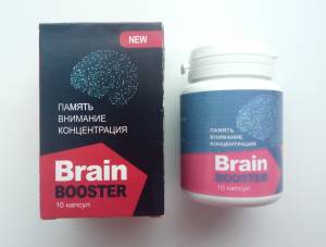 BrainBoosterX - Таблетки для улучшения памяти, внимания, концентрации (БрэйнБустер) / 4160