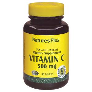 Витамин С 500мг, Natures Plus, 90 таблеток / NTP2331