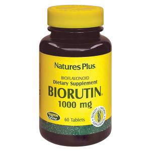 Рутин 1000мг, BioRutin, Natures Plus, 60 таблеток / NTP2560