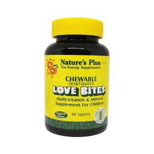 Детский Мультивитаминный и Мультиминеральный Комплекс, Love Bites, Natures Plus, 90 таблеток / NTP2994