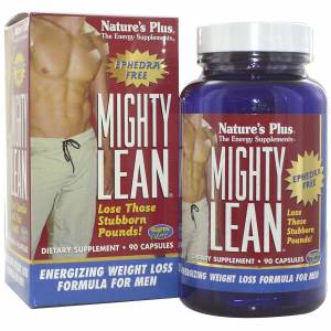 Формула Похудения для Мужчин, Mighty Lean, Natures Plus, 90 капсул / NTP4329