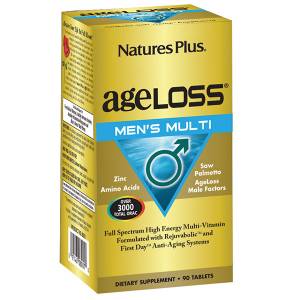 Мультивитамины для Мужчин, AgeLoss, Natures Plus, 90 таблеток / NTP8001