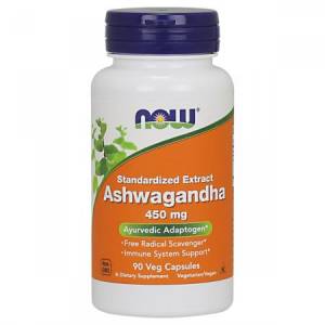 Ашваганда 450 мг, Now Foods, 90 гелевых капсул / VM-4603