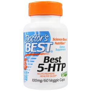 5-HTP (Гидрокситриптофан) 100мг, Doctor's Best, 60 капсул / DRB00077.35264