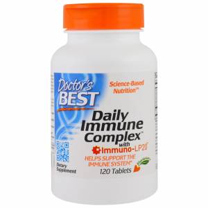 Комплекс для Поддержки Иммунитета, Immuno-LP20, Doctor's Best, 120 таблеток
