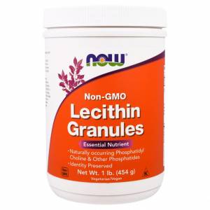 Гранулы Лецитина, Now Foods, 1 фунт (454 гр) / NF2260.20617