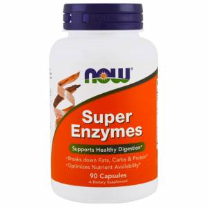 Супер Энзимы, Now Foods, 90 капсул / NF2963
