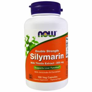 Силимарин (Расторопша) 300мг, Now Foods, 100 гелевых капсул / NF4739.32784