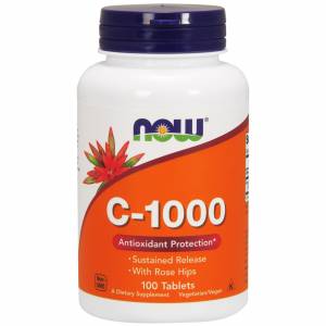 Витамин С-1000 с Шиповником, Now Foods, 100 таблеток / NF0680