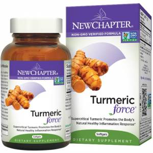 Куркумин, Turmeric Force, New Chapter, 60 гелевых капсул / NC6044