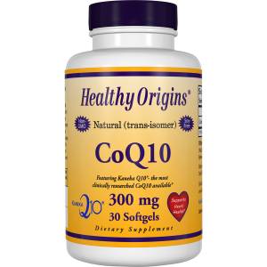 Коэнзим Q10 300мг, Healthy Origins, 30 желатиновых капсул