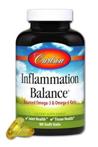 Противовоспалительный Комплекс, Inflammation Balance, Carlson, 90 желатиновых капсул / CL4531