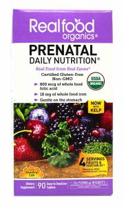 Органические Мультивитамины для Беременных, Prental Daily Nutrition, Country Life, 90 таблеток