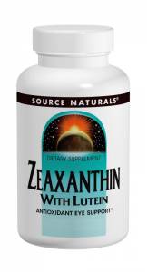 Зеаксантин c Лютеином 10 мг, Source Naturals, 60 капсул