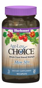 Мужские Мультивитамины 50+, Ageless Choice, Bluebonnet Nutrition, 90 капсул / BLB0166