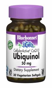Убихинол 50мг, Cellular Active, Bluebonnet Nutrition, 30 желатиновых капсул / BLB0790