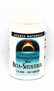 Бета-Ситостерол 113мг, Source Naturals, 90 таблеток