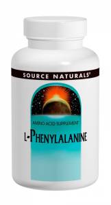 L-Фенилаланин 500мг, Source Naturals, 100 таблеток / SN0161
