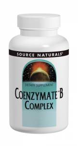 Коэнзим В-Комплекса, Апельсиновый вкус, Source Naturals, 60 таблеток для рассасывания