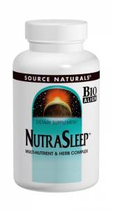 Комплекс для Здорового Сна, Nutra Sleep, Source Naturals, 100 таблеток