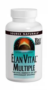 Мультивитамины, Elan Vital, Source Naturals, 30 таблеток