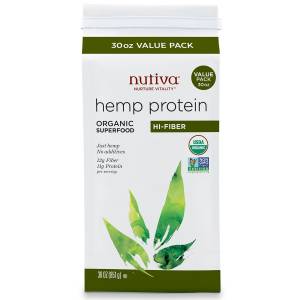 Конопляный Протеин, Hemp Protein, Nutiva, 851 гр