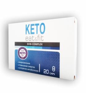 Keto Eat & Fit BHB - Комплекс для похудения на основе кетогенной диеты (Кето Ит Энд Фит) / 1130