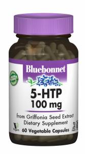 5-HTP (Гидрокситриптофан) 100мг, Bluebonnet Nutrition, 60 капсул / BLB0051
