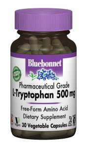 L-Триптофан 500мг, Bluebonnet Nutrition, 30 капсул / BLB0093