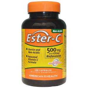Эстер-С с Бифлавоноидами, Ester-C, American Health, 500 мг, 120 капсул