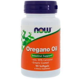 Масло Орегано, Oregano Oil, Now Foods, 90 гелевых капсул