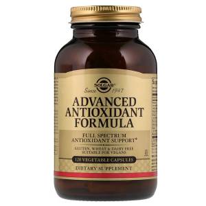 Антиоксидантная Формула, Advanced Antioxidant Formula, Solgar,120 капсул / SOL01035