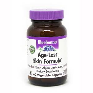 Формула Омоложения Кожи, Bluebonnet Nutrition, Age-Less Skin Formula 60 растительных капсул