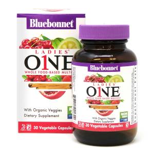 Женские Мультивитамины, Ladies One, Bluebonnet Nutrition, 30 растительных капсул / BLB0132