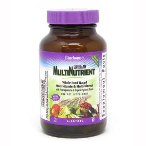 Супер Мультивитамины без Железа, Bluebonnet Nutrition, 45 каплет