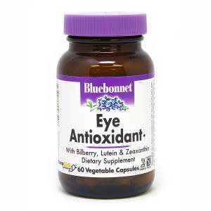 Антиоксидант для Глаз с Зеаксантином, Bluebonnet Nutrition, 60 растительных капсул / BLB0340
