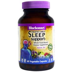 Нормализация сна, Targeted Choice, Bluebonnet Nutrition, 60 растительных капсул