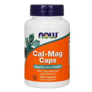 Кальций и Магний, Cal-Mag, Now Foods, 120 капсул / NF1265.797