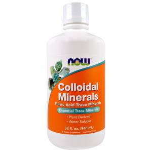 Коллоидные Минералы, Colloidal Minerals, Now Foods, 946 мл / NF1405.30597