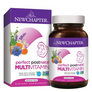 Мультивитамины для Женщин в Послеродовой Период, Perfect Postnatal, New Chapter, 48 таблеток / NC0375