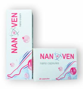Nanoven - Комплекс от варикоза - Крем+ Капсулы (Нановен) / 4254-4255